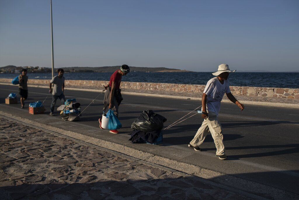 APTOPIX Greece Migrants